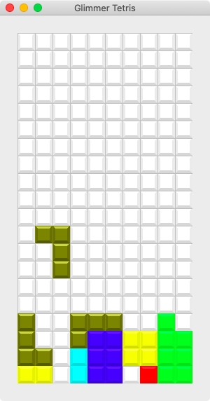 Glimmer Tetris Playfield